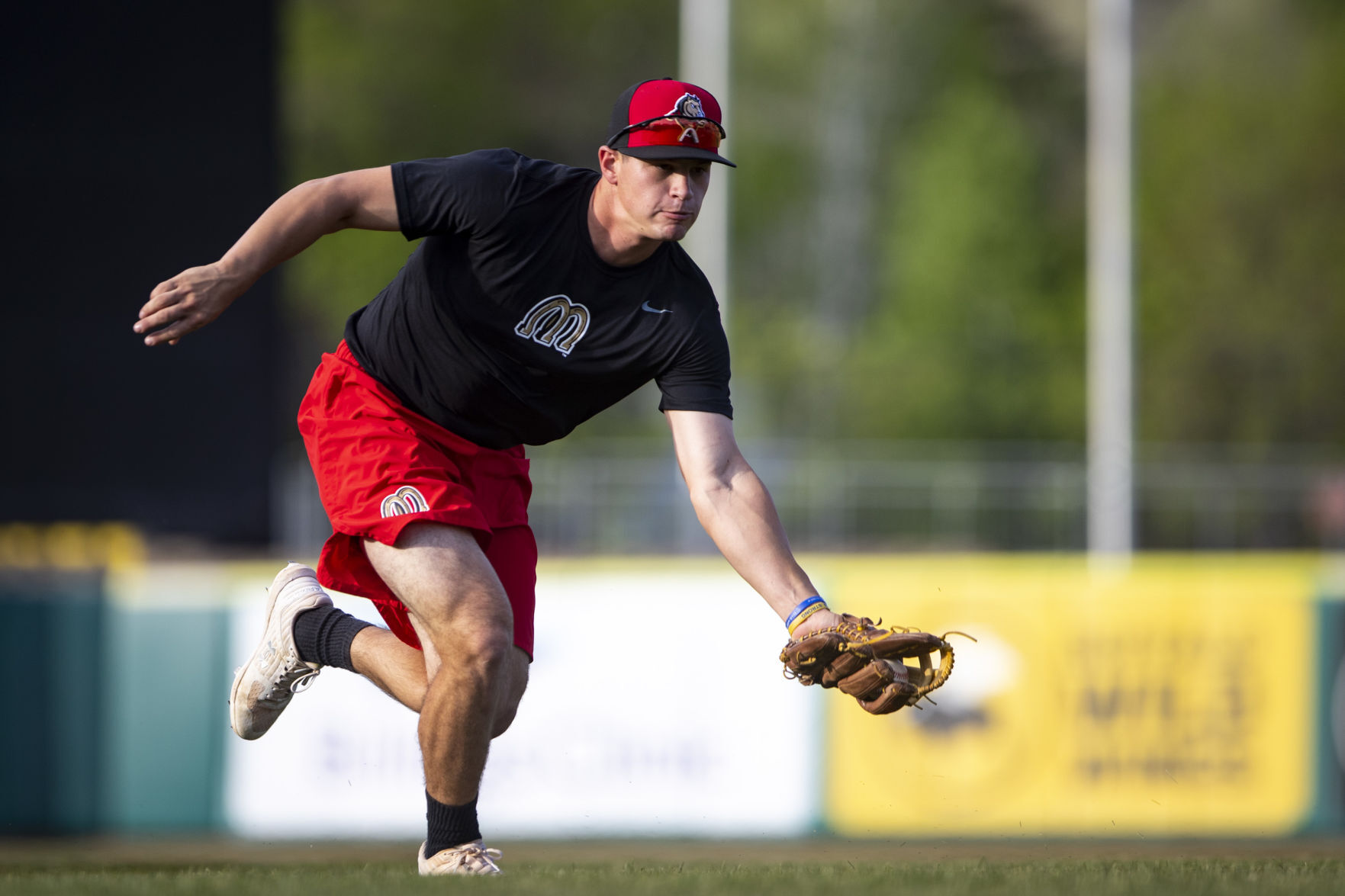 Billings Mustangs practice